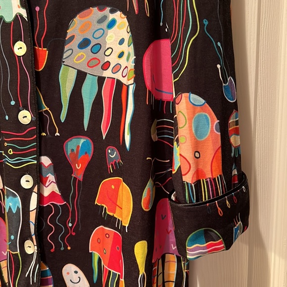 ModCloth Breakfast for Dinner Small Night Gown - Picture 4 of 8